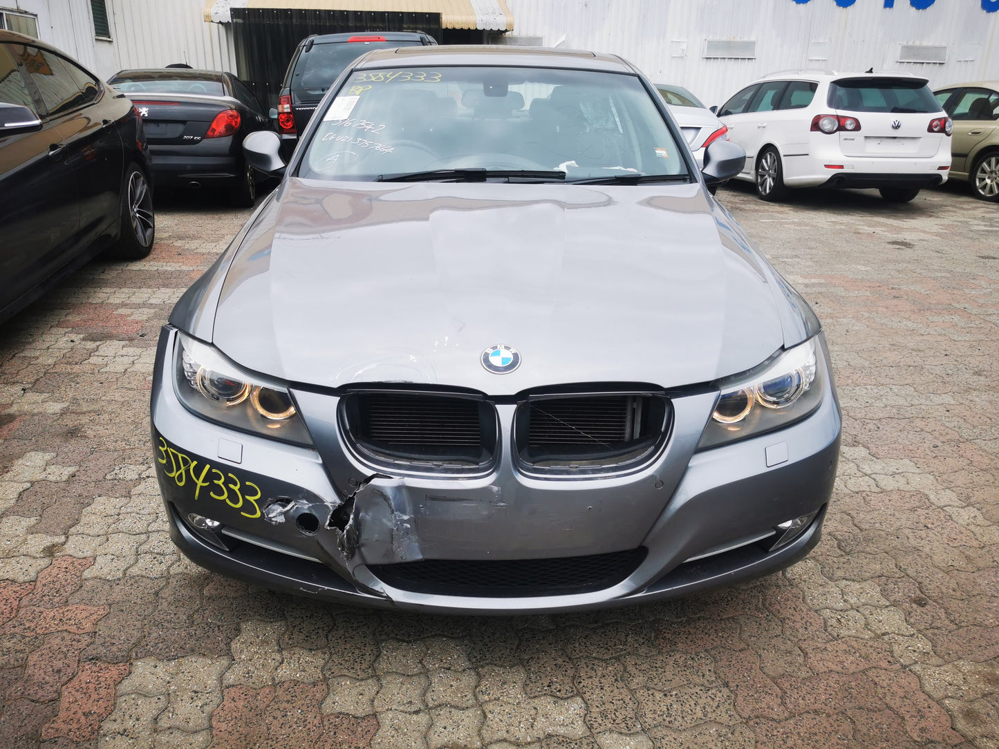 2011 BMW 3 SERIES E90, STANDARD, NON CAMERA TYPE, 315 MHz, 03/05-12/13  INTERIOR MIRROR