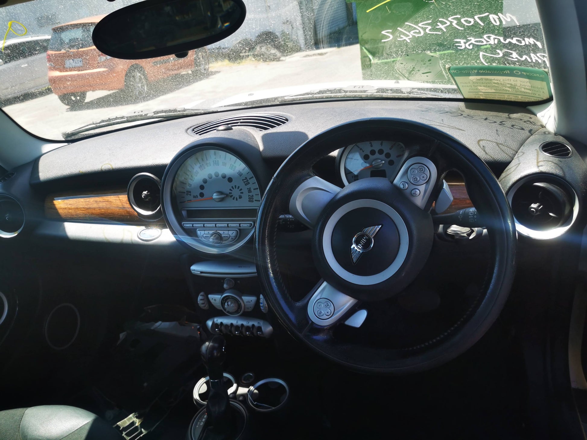 2009 MINI COOPER LEFT FRONT DOOR LOCK, R55/R56, HATCH/WAGON, 01/09-05/14 51212752597 DOOR BOOT GATE LOCK