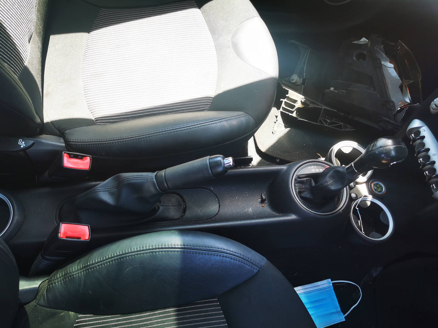 2009 MINI COOPER R55/R56/R57, POWER FOLDING, CARBON COVER, 03/07-05/15 51162755638 RIGHT DOOR MIRROR