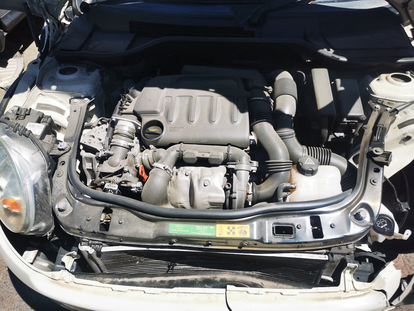 2009 MINI COOPER DIESEL, 1.6, W16, TURBO, R56, 05/09-09/10 11002146818 ENGINE