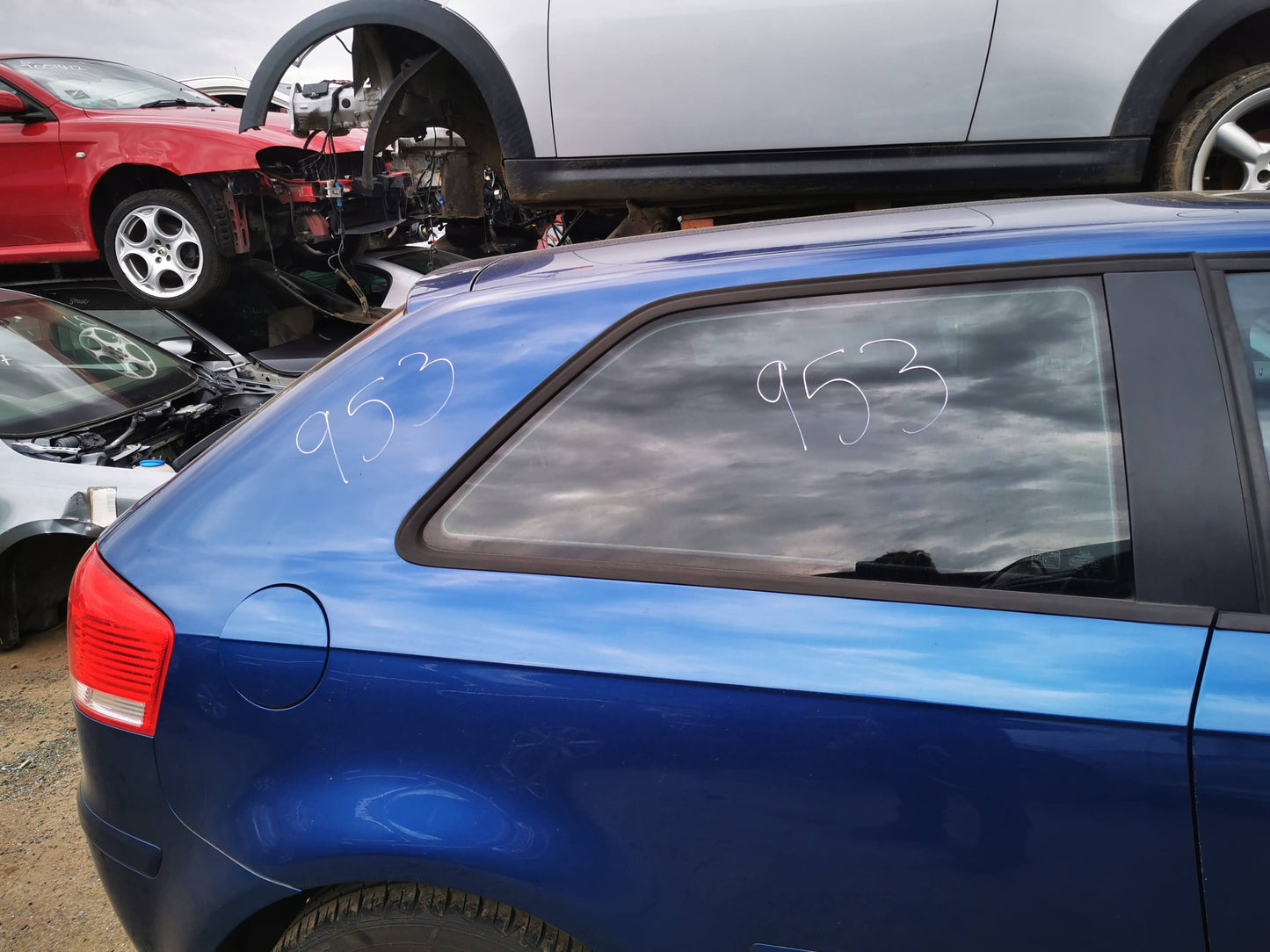 2005 AUDI A3 8P, PETROL, DENSO BRAND (6SEU14C), 06/04-04/13 1K0820859S A C COMPRESSOR