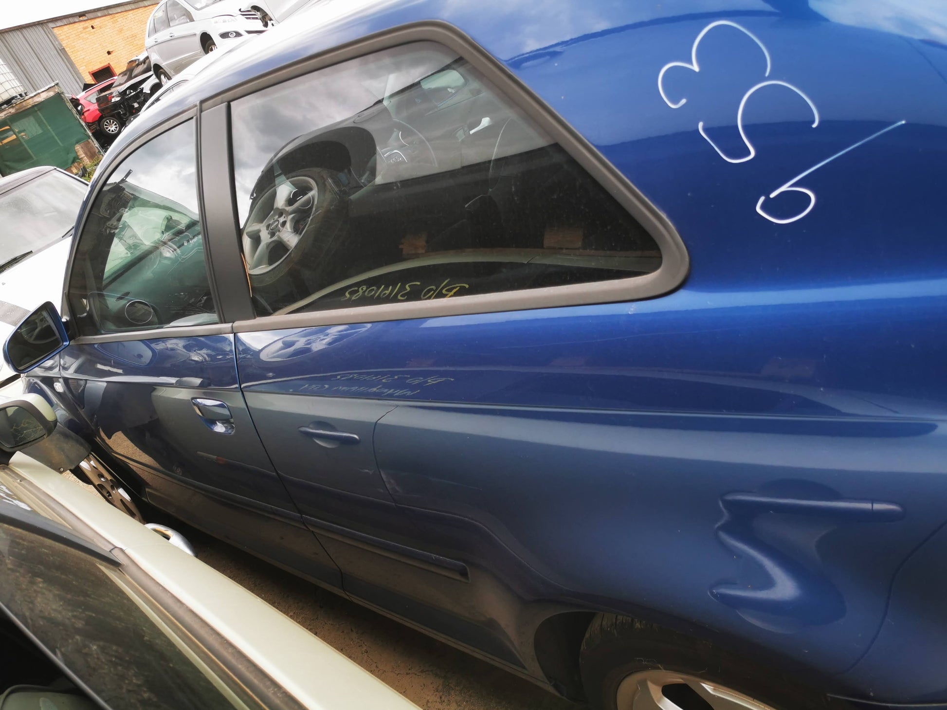 2005 AUDI A3 A3, 8P, 3DR HATCH, 06/04-07/08 8P0945095A LEFT TAILLIGHT