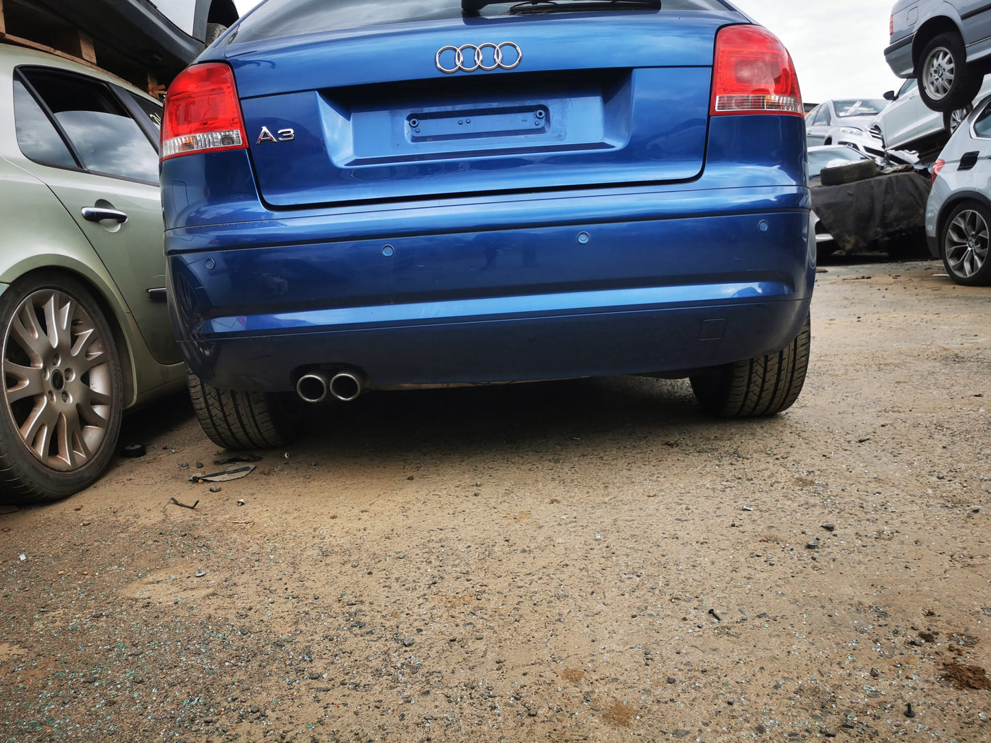 2005 AUDI A3 A3, STEERING WHEEL, 8P, 3DR/5DR HATCH, 06/04-07/08  RIGHT AIRBAG