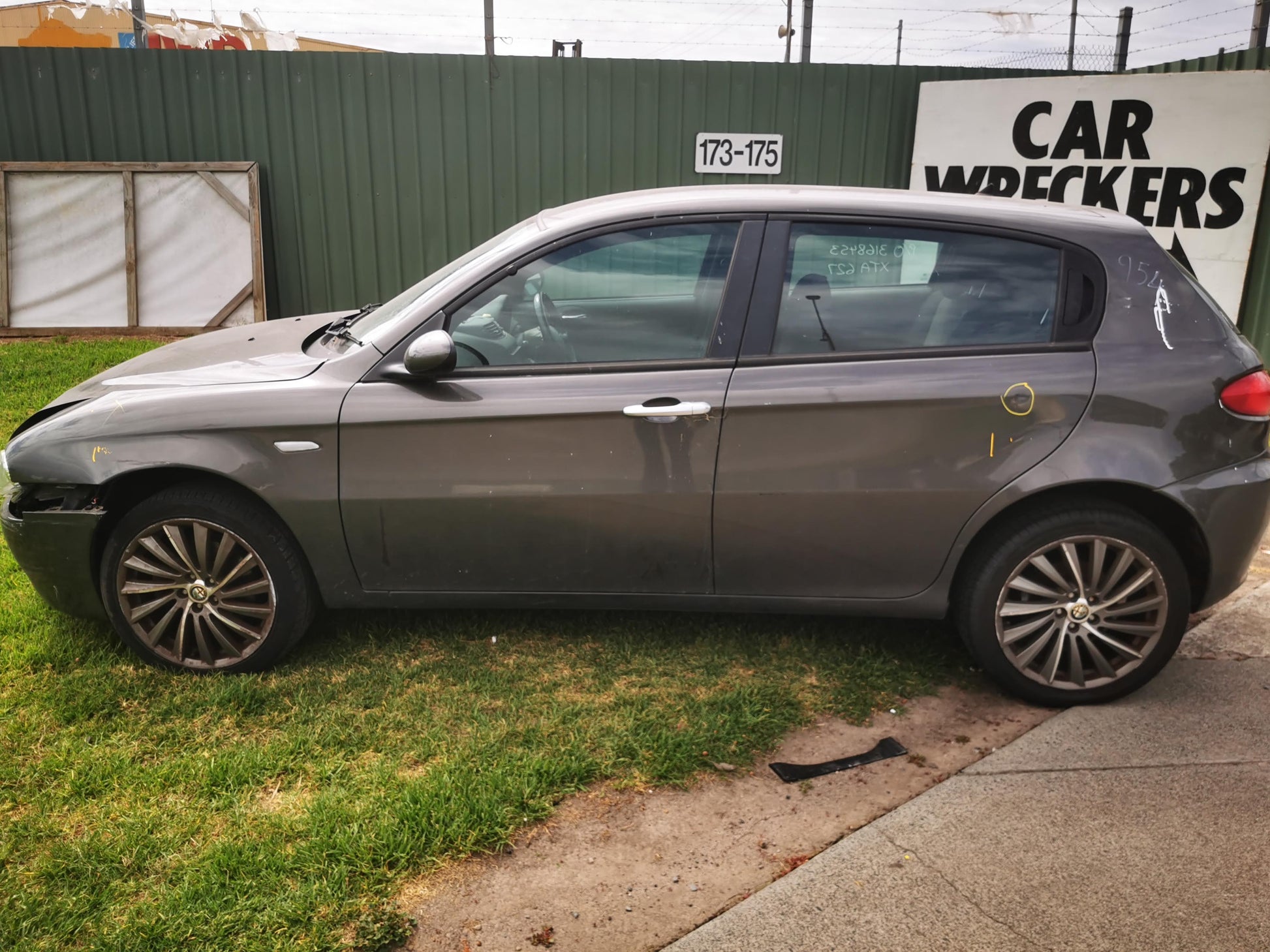 2010 ALFA ROMEO 147 5DR HATCH, 09/01-12/10 46751871 LEFT FRONT WINDOW REG MOTOR