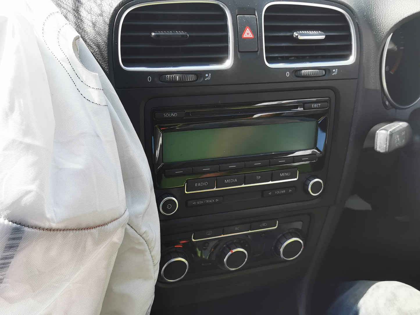 2010 VOLKSWAGEN GOLF AUTO T/M, DIESEL, TDI ENG, GEN 6, 12/08-03/13 5K0920860G INSTRUMENTCLUSTER