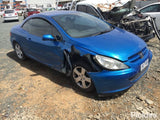 2005 PEUGEOT 307 LEFT FRONT DOOR LOCK, CABRIO, T5-T6, 11/03-12/09 9135P8 DOOR BOOT GATE LOCK