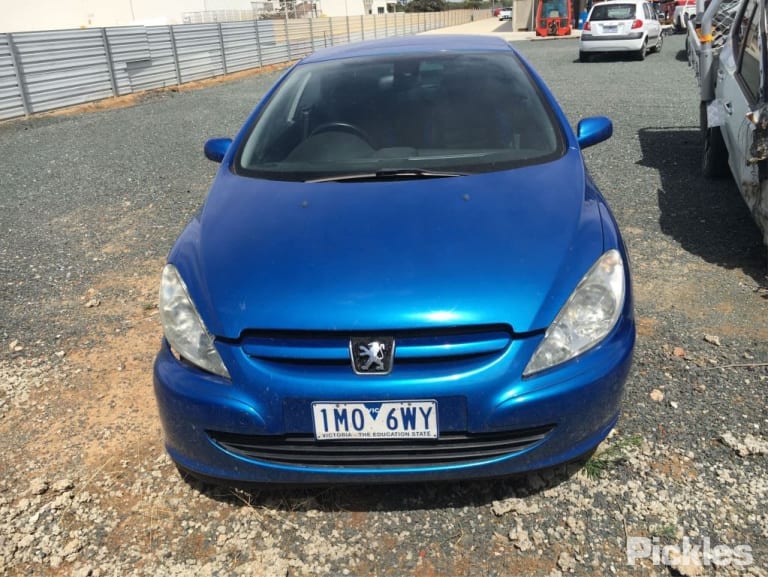 2005 PEUGEOT 307 LEFT FRONT DOOR LOCK, CABRIO, T5-T6, 11/03-12/09 9135P8 DOOR BOOT GATE LOCK