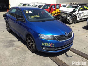 2016 SKODA RAPID HEAD UNIT, MULTIMEDIA (1X SD), NH, 05/14-02/17 5Q0035840A RADIO CD DVD SAT TV