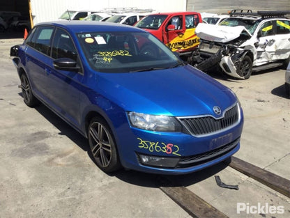 2016 SKODA RAPID HEAD UNIT, MULTIMEDIA (1X SD), NH, 05/14-02/17 5Q0035840A RADIO CD DVD SAT TV