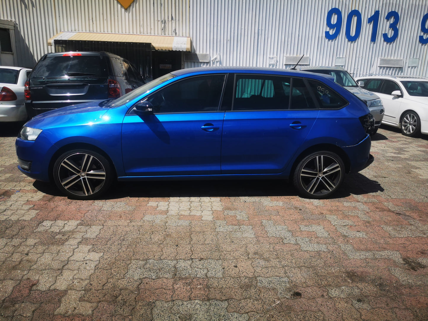 2016 SKODA RAPID HEAD UNIT, MULTIMEDIA (1X SD), NH, 05/14-02/17 5Q0035840A RADIO CD DVD SAT TV