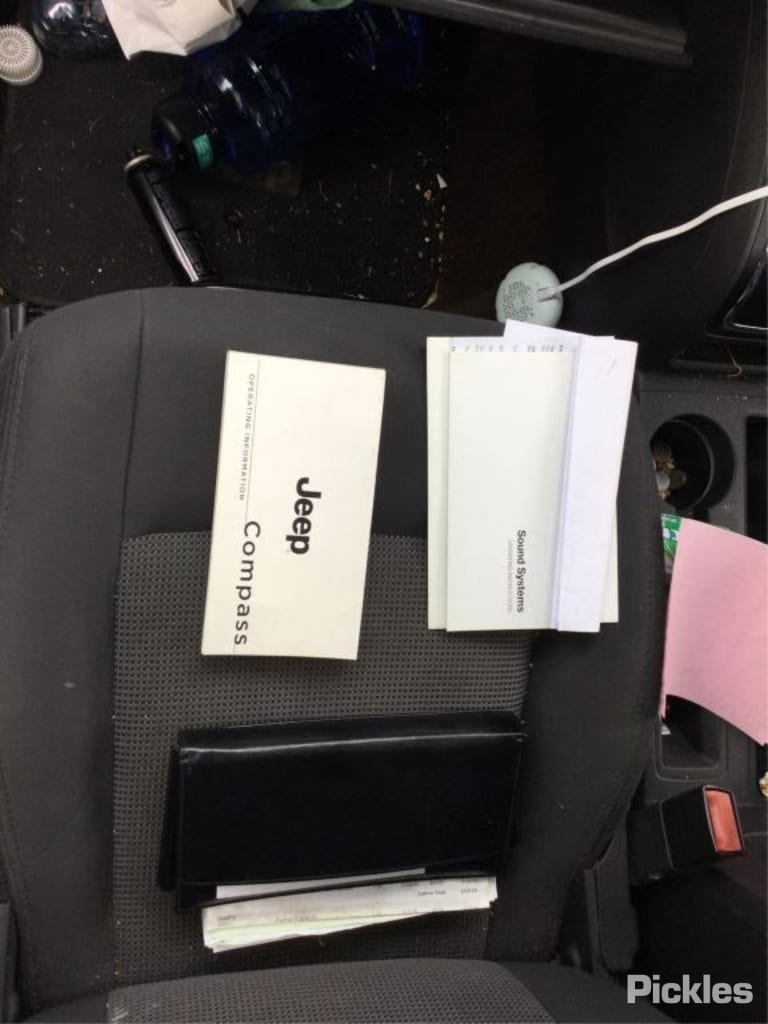 2013 JEEP COMPASS MK, 07/11-12/16 68002899AA LEFT FRONT WINDOW REG MOTOR