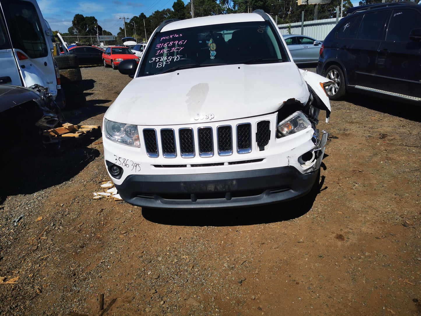 2013 JEEP COMPASS MK, 07/11-12/16 5168167AB LEFT FRONT STRUT