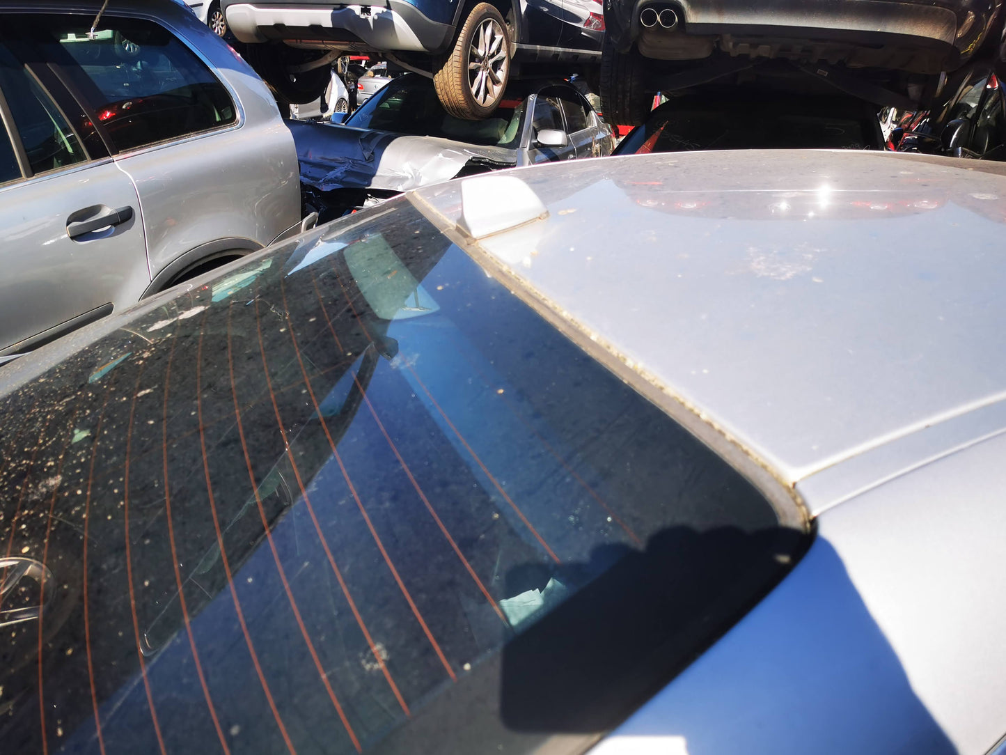 2002 BMW 3 SERIES E46, 09/98-07/06  RIGHT REAR DOOR WINDOW