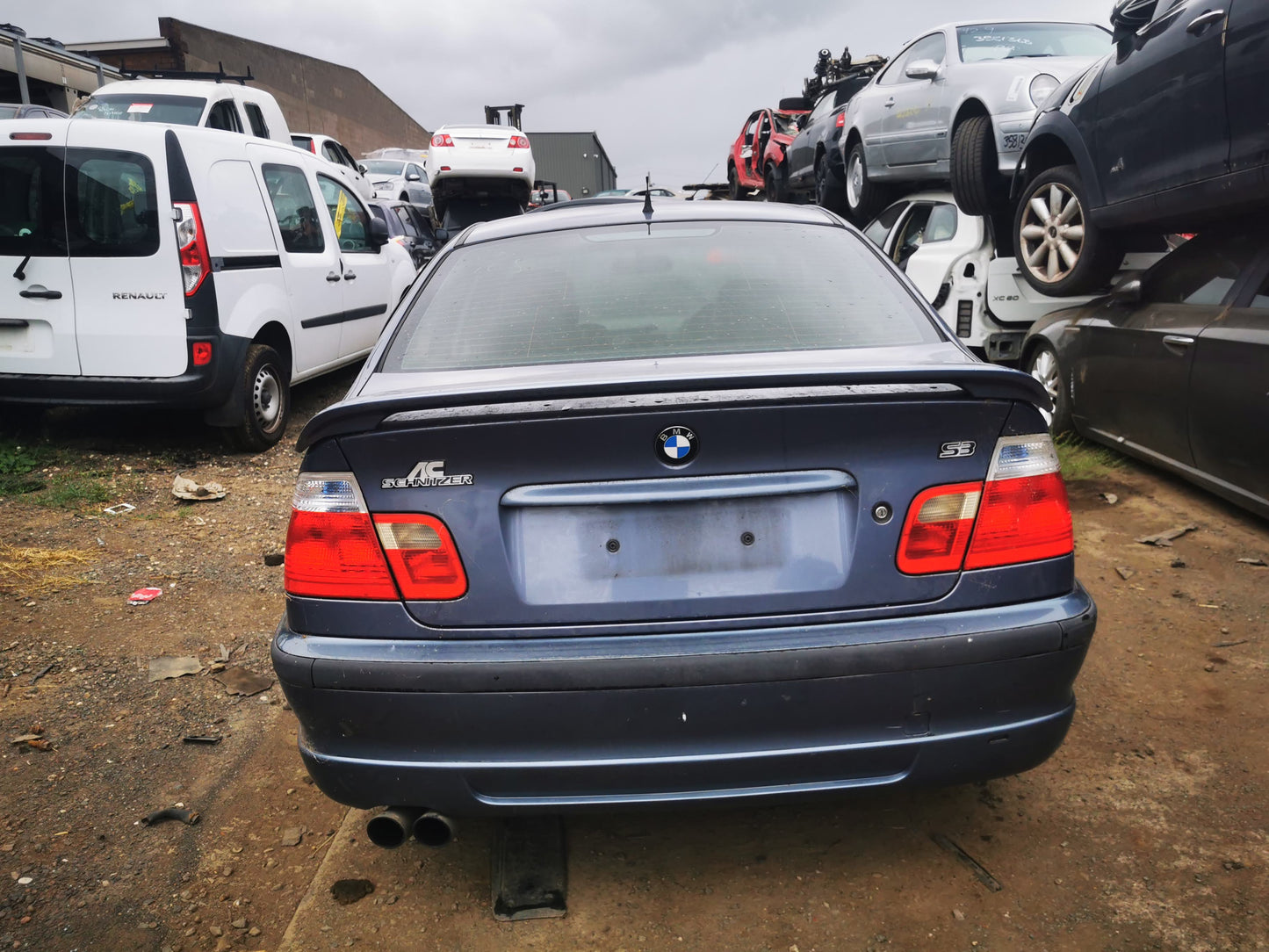 2000 BMW 3 SERIES E46, SEDAN, NON PARK SENSORS TYPE, 09/98-09/01 51118195284 FRONT BUMPER