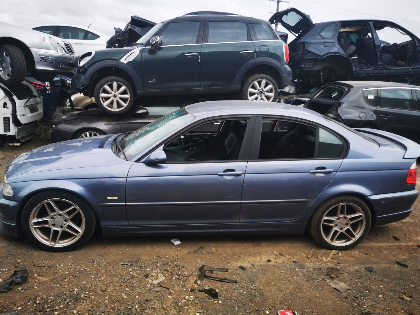 2000 BMW 3 SERIES LEFT REAR DOOR LOCK, E46, SEDAN, EARLY TYPE, 09/98-09/00 51227011309 DOOR BOOT GATE LOCK