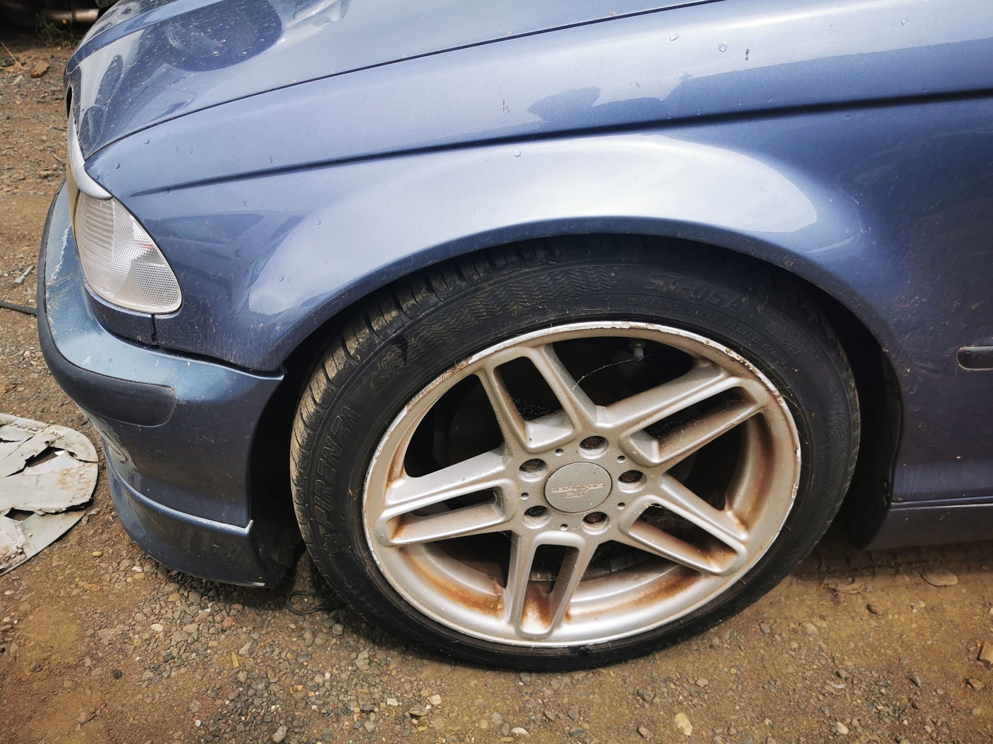 2000 BMW 3 SERIES E46, SEDAN, CLEAR FLASHER TYPE, 09/98-09/01 63218364921 LEFT TAILLIGHT