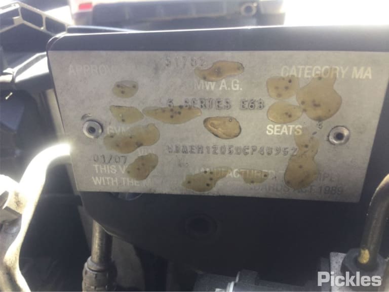 2007 BMW 6 SERIES E63/E64 05/04-04/11  MISC SWITCH RELAY