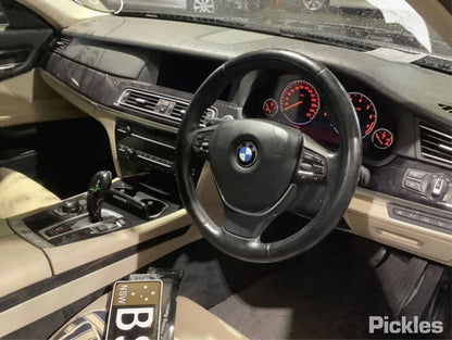 2009 BMW 7 SERIES F01/F02, SEDAN, REAR, 03/09-09/15  HEATER AC CONTROLS