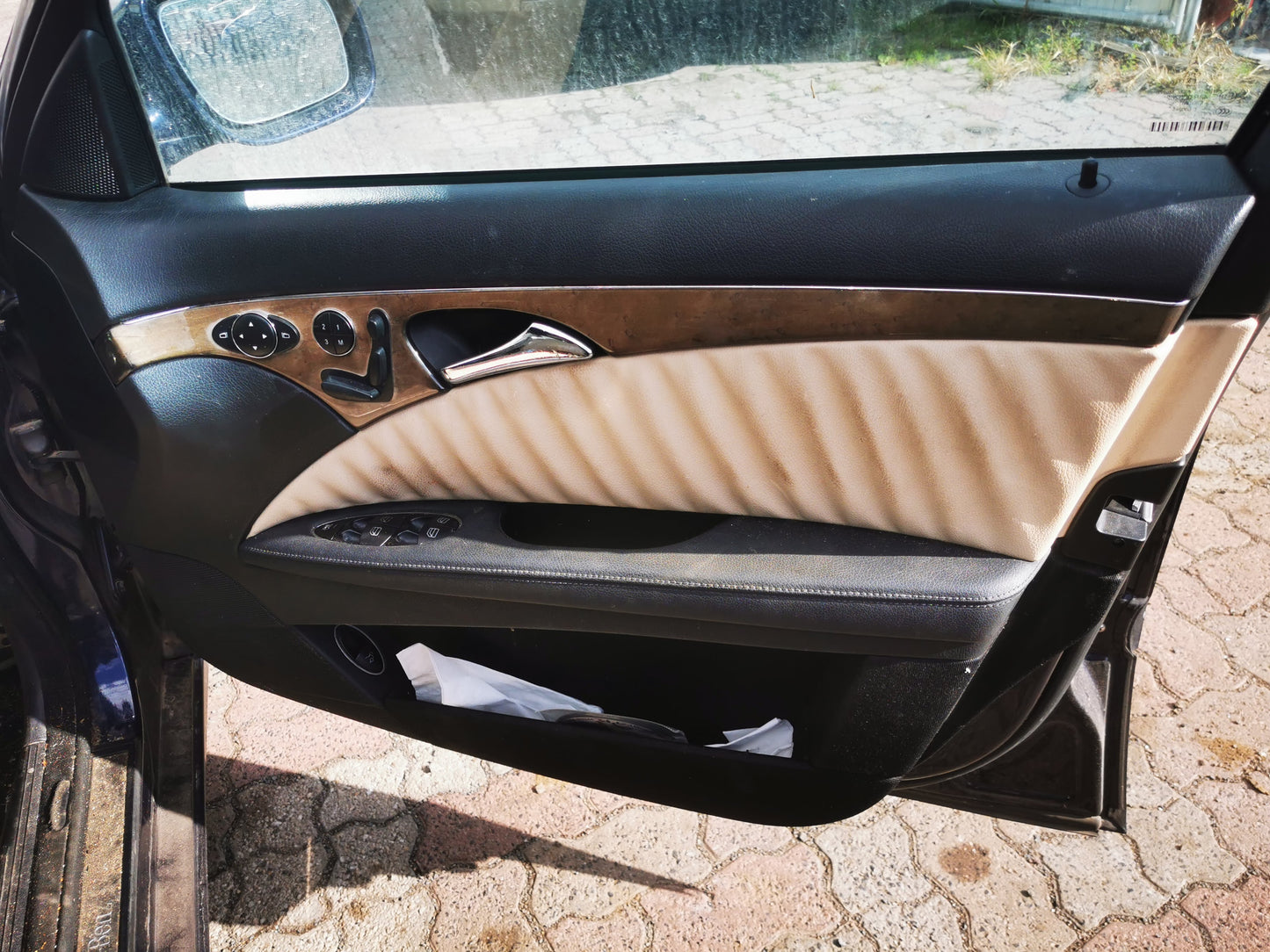 2008 MERCEDES E CLASS W211/S211, POWER, 08/02-12/09 A2117200346 LEFT FRONT WINDOW REG MOTOR