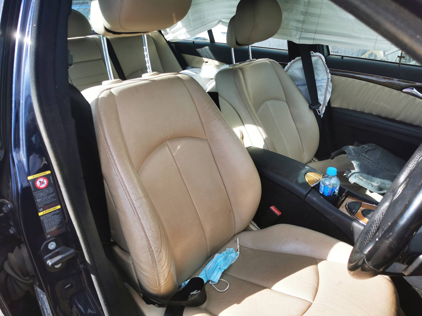 2008 MERCEDES E CLASS RIGHT FRONT DOOR LOCK, W211/S211, 08/02-12/09 A2117200435 DOOR BOOT GATE LOCK