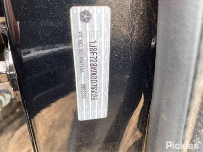 2008 JEEP PATRIOT REAR, 2.4, AUTO/MANUAL T/M, MK, PETROL, 08/07-12/16  DIFFERENTIAL CENTRE