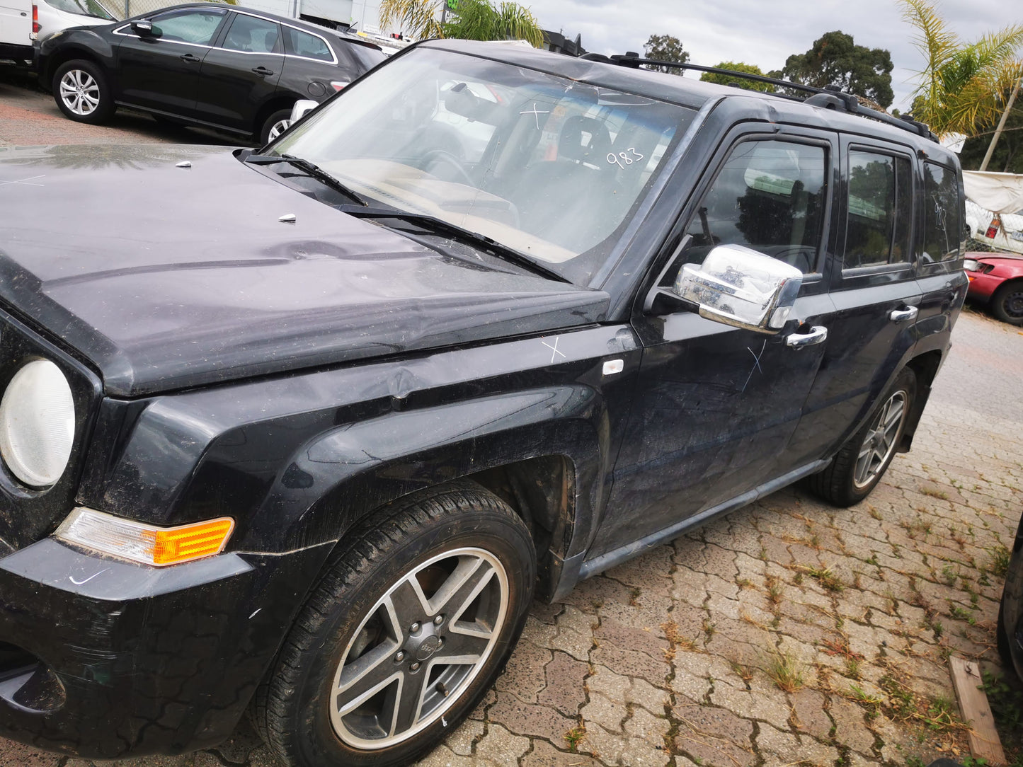 2008 JEEP PATRIOT MK, POWER, 08/07-12/16 68002893AA LEFT REAR WND REG MOTOR