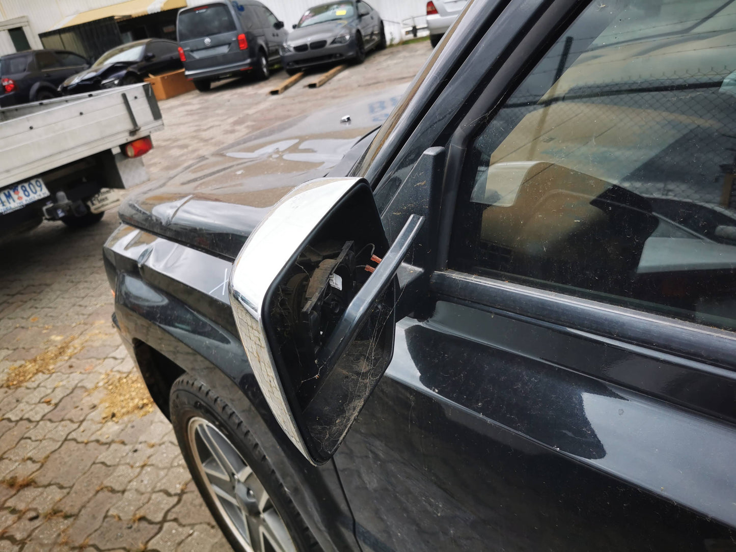 2008 JEEP PATRIOT MK, 08/07-12/16 5155450AA RIGHT REAR DOOR WINDOW