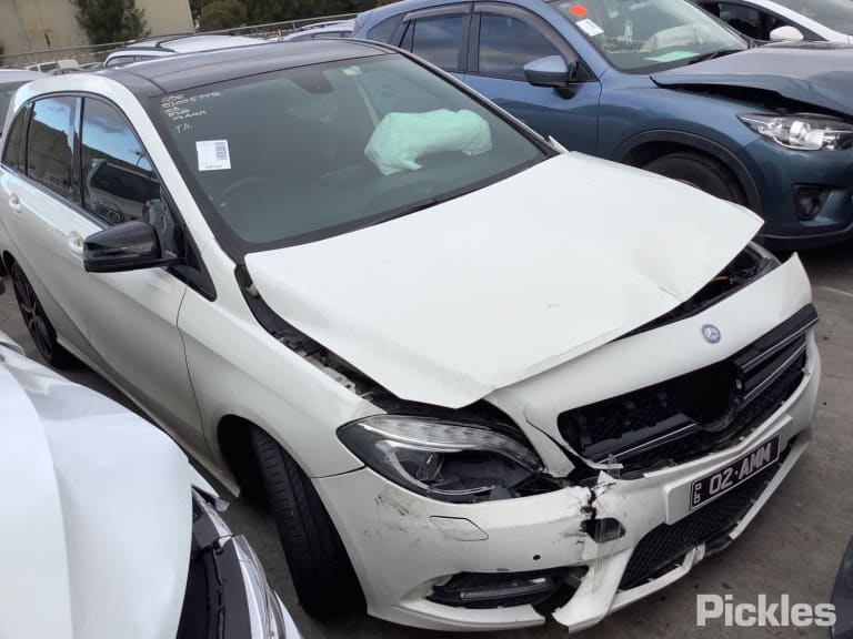 2012 MERCEDES B CLASS W246, 12/11-02/19 A2467250110 LEFT FRONT DOOR WINDOW