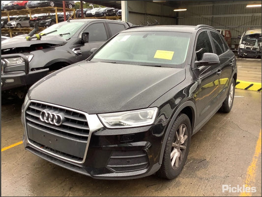 2018 AUDI Q3 LEFT FRONT DOOR LOCK, 8U, P/N 8J2837015F, 11/14-12/18 8J2837015F DOOR BOOT GATE LOCK