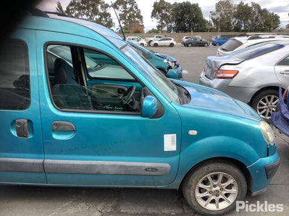 2010 RENAULT KANGOO X76, POWER, BLACK, 08/04-09/10 8200253505 LEFT DOOR MIRROR