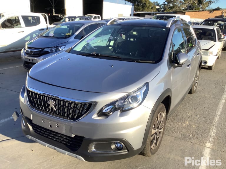 2018 PEUGEOT 2008 BUMPER BAR (CENTRE), W/ PARK SENSOR TYPE, A94, 10/13-12/18  REAR BUMPER