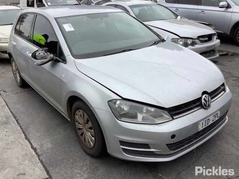 2014 VOLKSWAGEN GOLF GEN 7, STANDARD/TSi/COMFORTLINE/HIGHLINE/GTi, HALOGEN TYPE, GEN 7, 12/12-03/17 5G2941006 RIGHT HEADLAMP