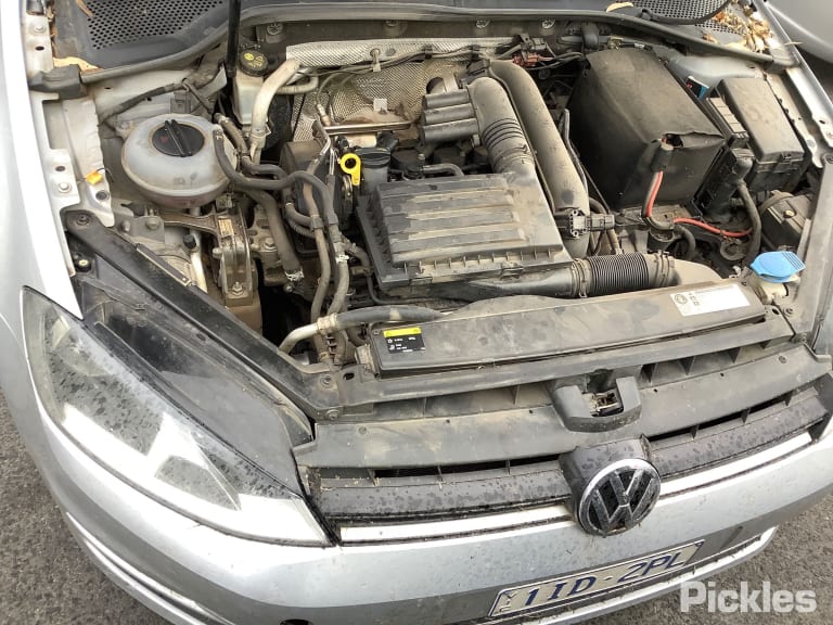 2014 VOLKSWAGEN GOLF PRIMARY RADIATOR (CLOSEST TO ENGINE), AUTO/MANUAL, 1.4, PETROL, GEN 7, 12/12-08/20 5Q0121251EM RADIATOR