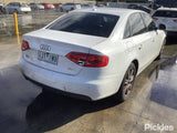 2009 AUDI A4 B8 8K, SEDAN/WAGON, 02/08-01/16  LEFT FRONT DOOR WINDOW