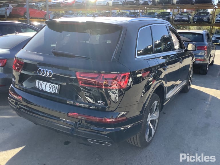 2016 AUDI Q7 4M, POWER FOLD, W/ LANE ASSIST & CAMERA TYPE, 09/15-03/20 4M2857410L RIGHT DOOR MIRROR
