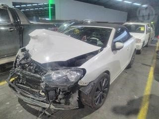 2013 VOLKSWAGEN GOLF GEN 6, CABRIO, DOOR REG ASSY (REG AND MOTOR), 07/11-01/16 5K7837461E LEFT FRONT WINDOW REG MOTOR