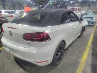 2013 VOLKSWAGEN GOLF GEN 6, CABRIO, DOOR REG ASSY (REG AND MOTOR), 07/11-01/16 5K7837461E LEFT FRONT WINDOW REG MOTOR