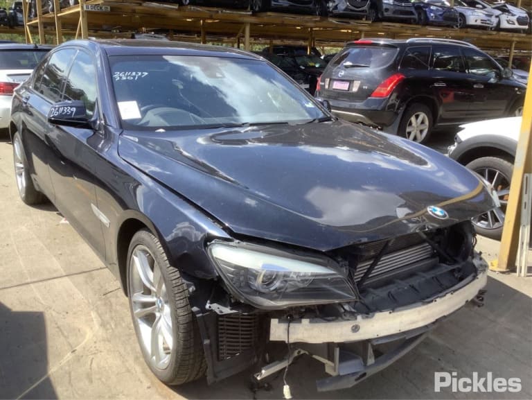 2011 BMW 7 SERIES RIGHT REAR DISPLAY SCREEN, F01/F02, SEDAN, 03/09-09/15 65509268706 RADIO CD DVD SAT TV