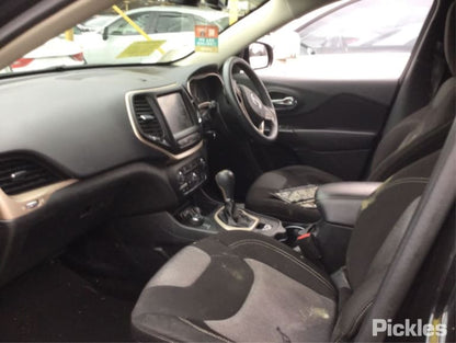 2014 JEEP CHEROKEE KL, TRAILHAWK, BLACK, NON BLIND SPOT TYPE, 02/14-03/18 1VF48AXRAD RIGHT DOOR MIRROR
