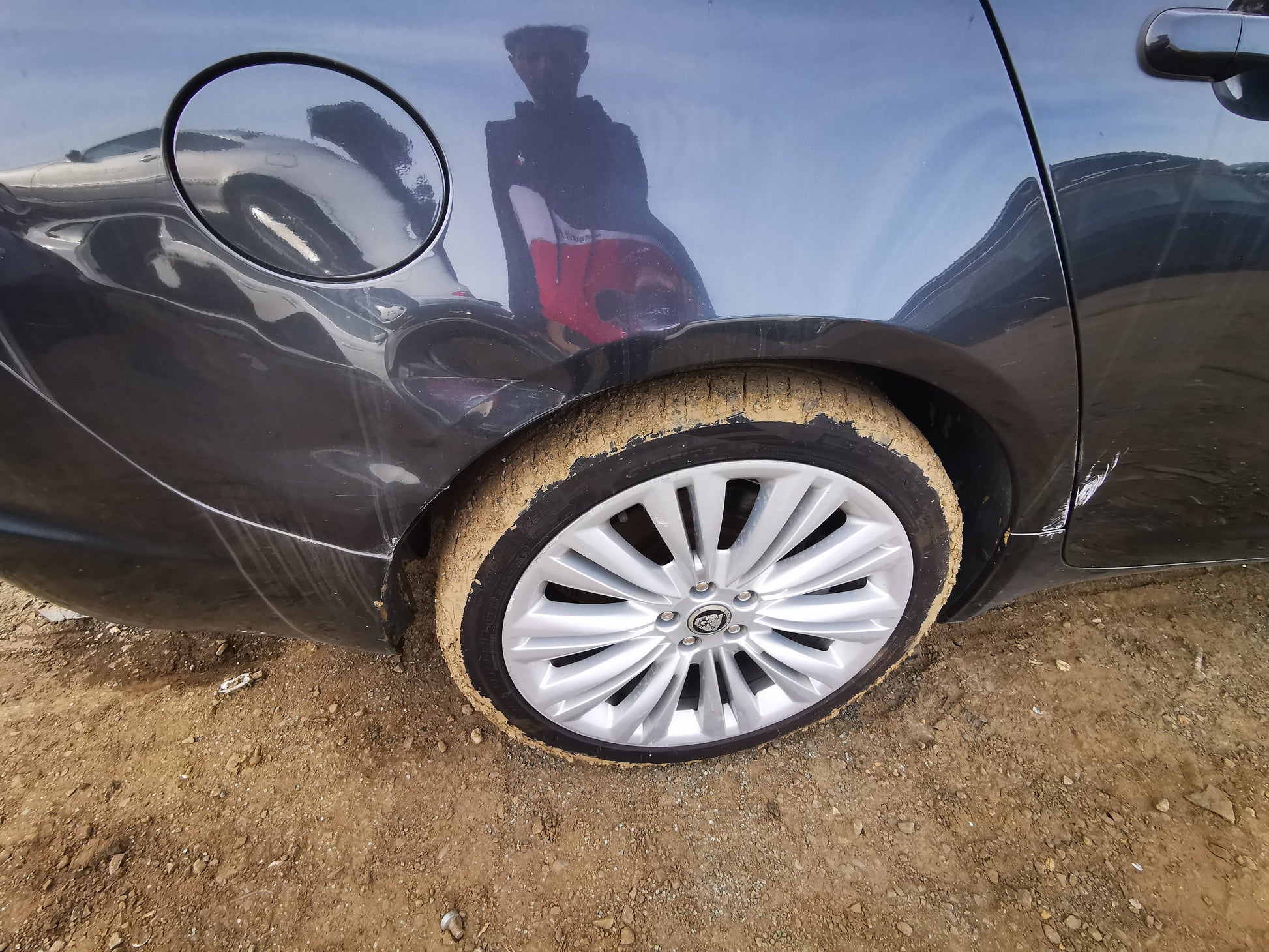 2013 JAGUAR XF LH REAR DOOR LOCK, NON KEYLESS TYPE, X250, 06/08-05/15 C2Z11456 DOOR BOOT GATE LOCK