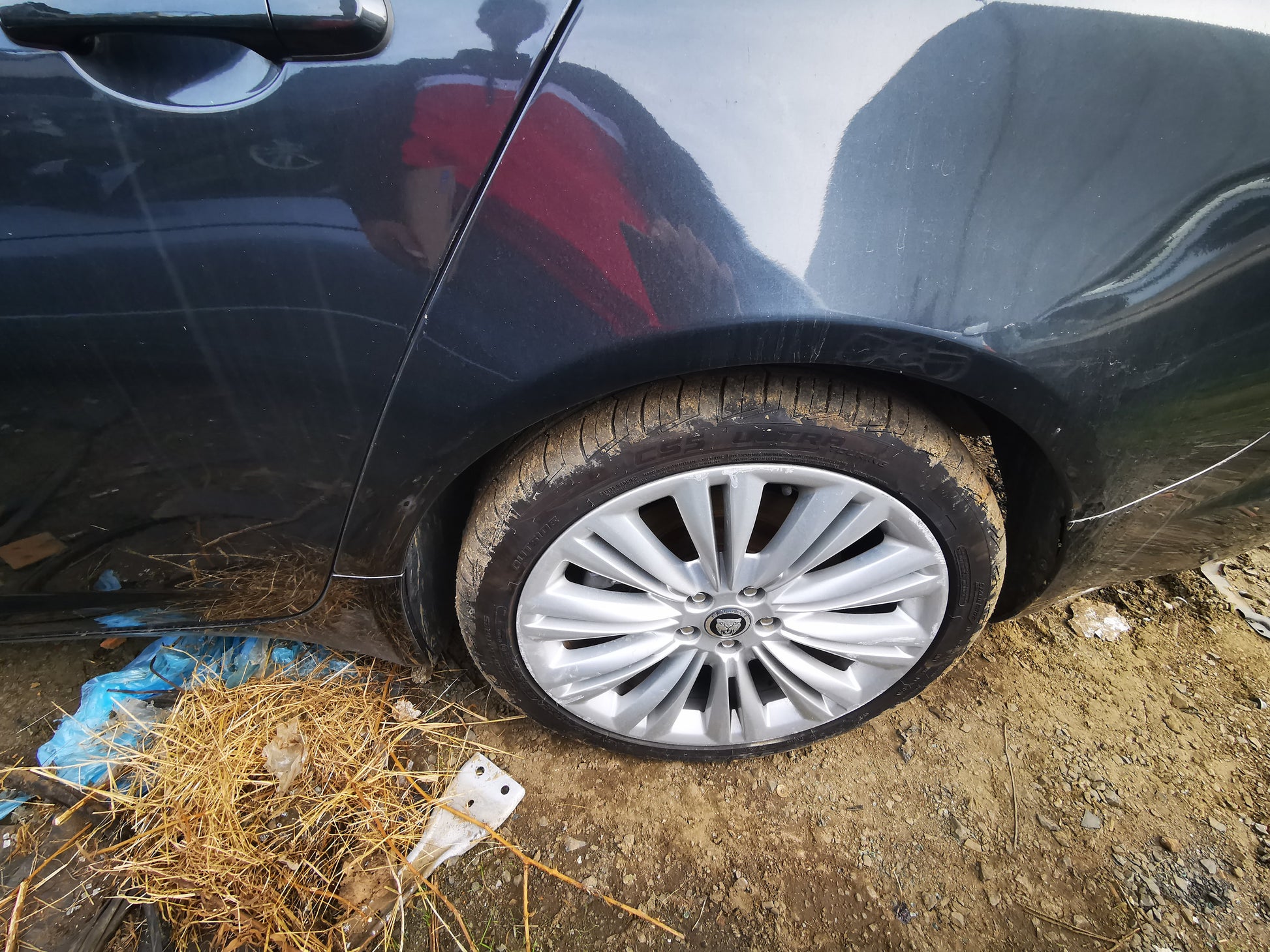 2013 JAGUAR XF LH REAR DOOR LOCK, NON KEYLESS TYPE, X250, 06/08-05/15 C2Z11456 DOOR BOOT GATE LOCK