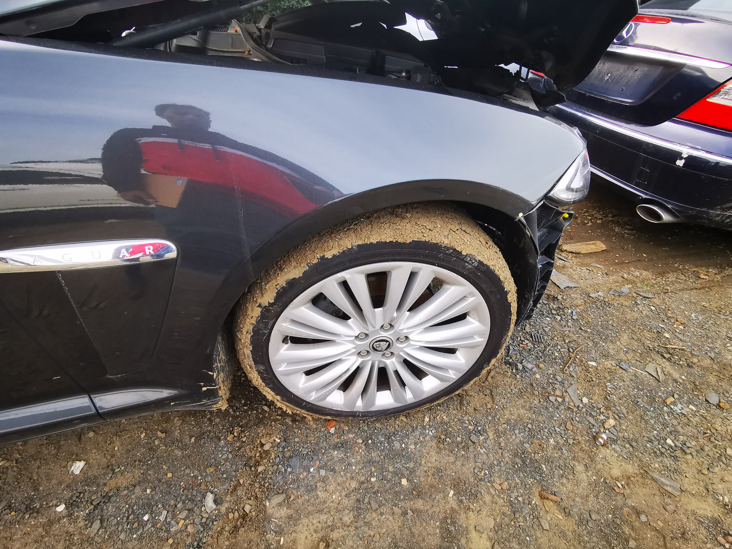 2013 JAGUAR XF LH REAR DOOR LOCK, NON KEYLESS TYPE, X250, 06/08-05/15 C2Z11456 DOOR BOOT GATE LOCK