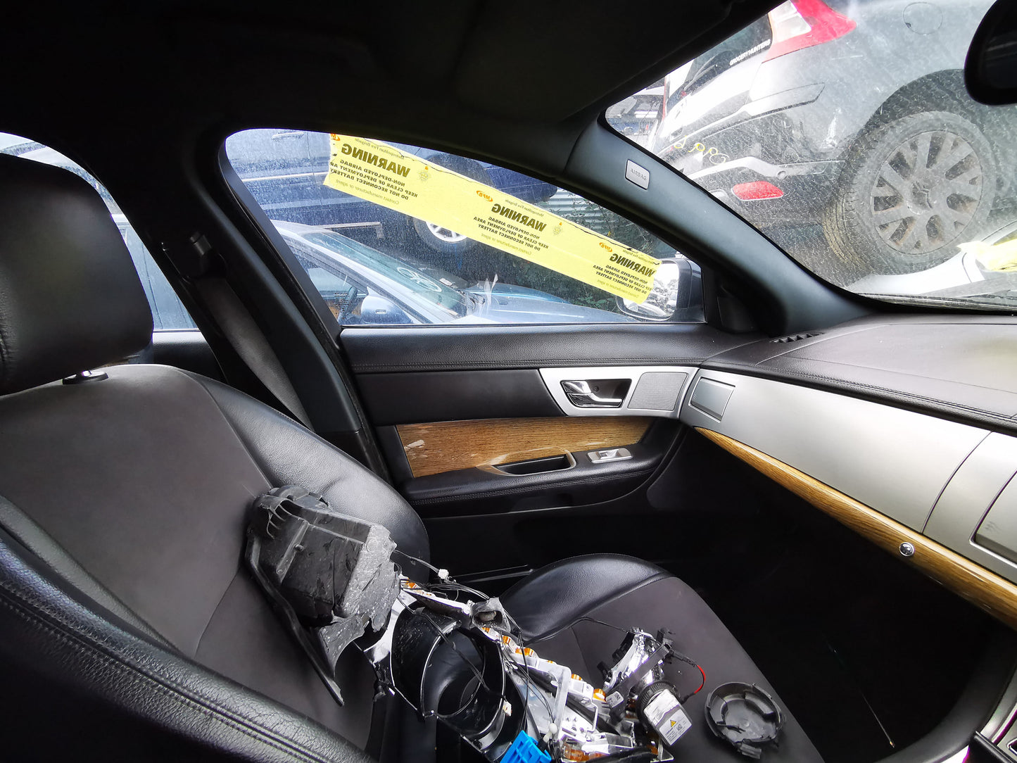 2013 JAGUAR XF LH REAR DOOR LOCK, NON KEYLESS TYPE, X250, 06/08-05/15 C2Z11456 DOOR BOOT GATE LOCK