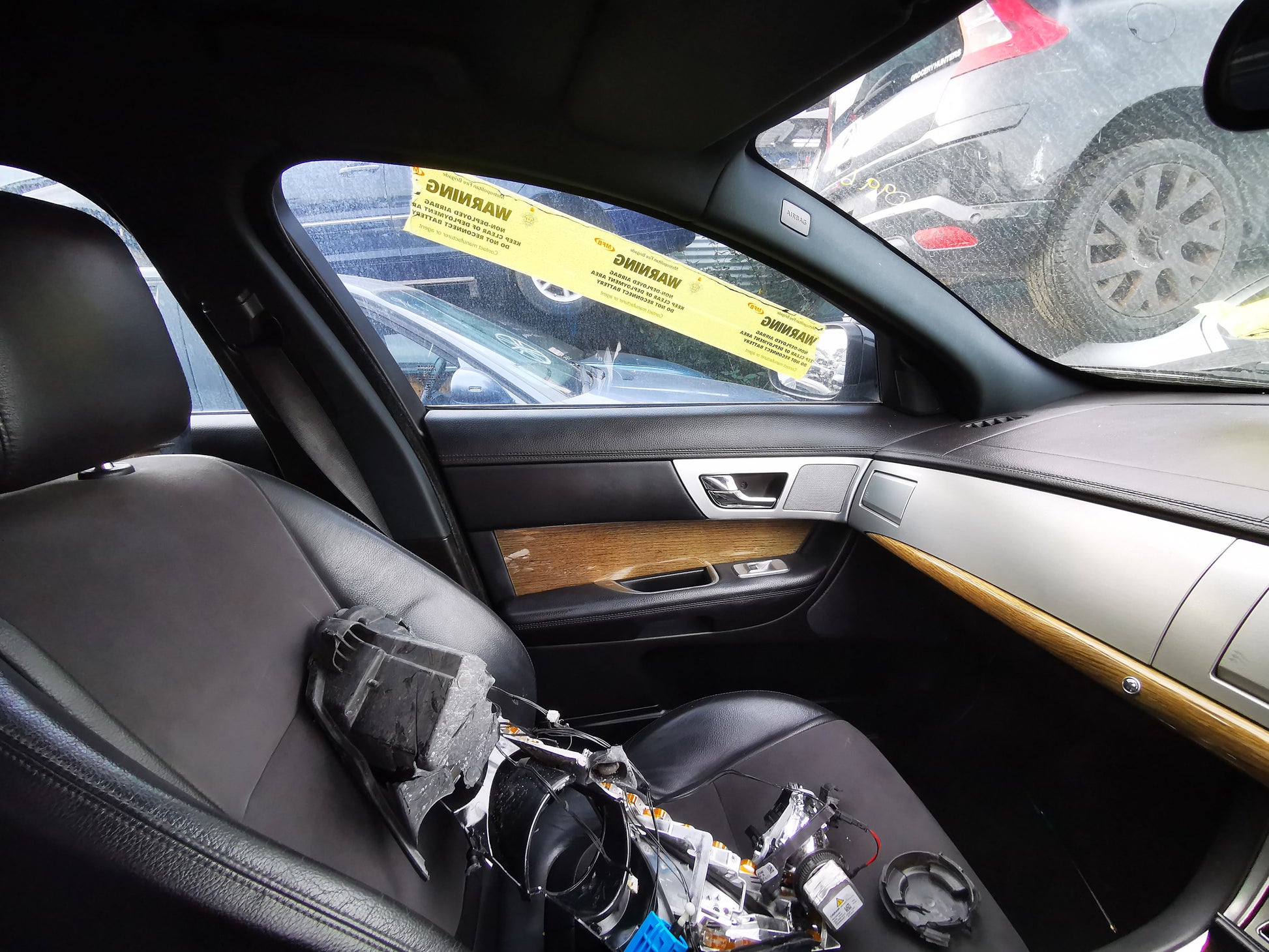 2013 JAGUAR XF LH REAR DOOR LOCK, NON KEYLESS TYPE, X250, 06/08-05/15 C2Z11456 DOOR BOOT GATE LOCK