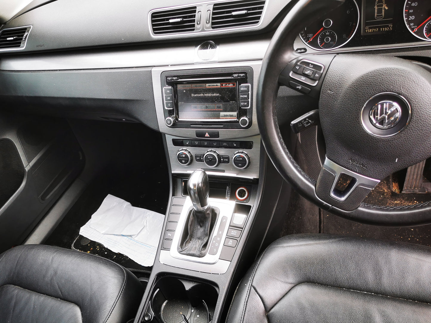 2012 VOLKSWAGEN PASSAT 3C/MK6 B7, SEDAN/WAGON, 09/10-05/15 3AA837461B LEFT FRONT WINDOW REG MOTOR