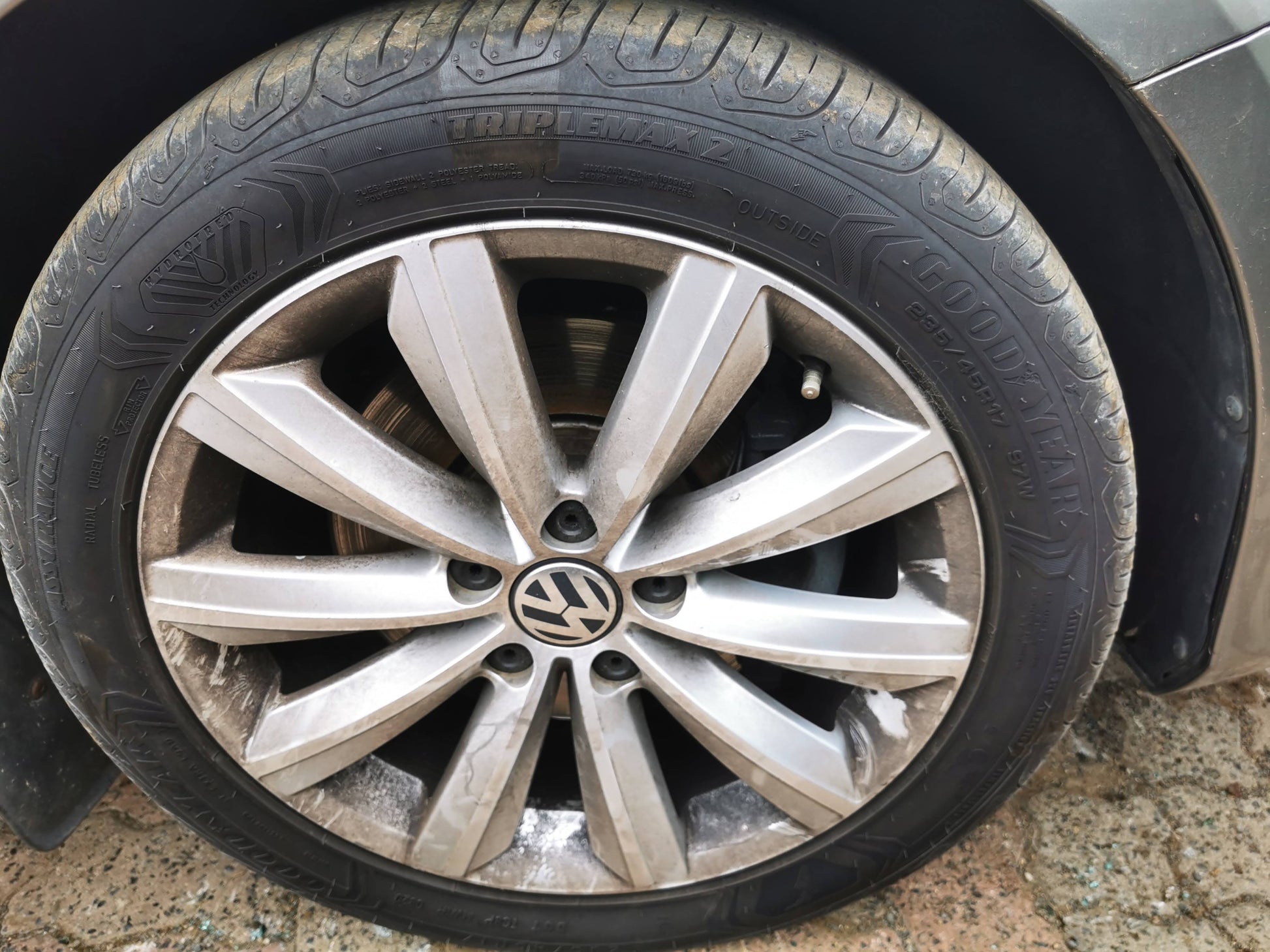 2012 VOLKSWAGEN PASSAT 3C/MK6 B7, SEDAN/WAGON, 09/10-05/15 3AA837461B LEFT FRONT WINDOW REG MOTOR