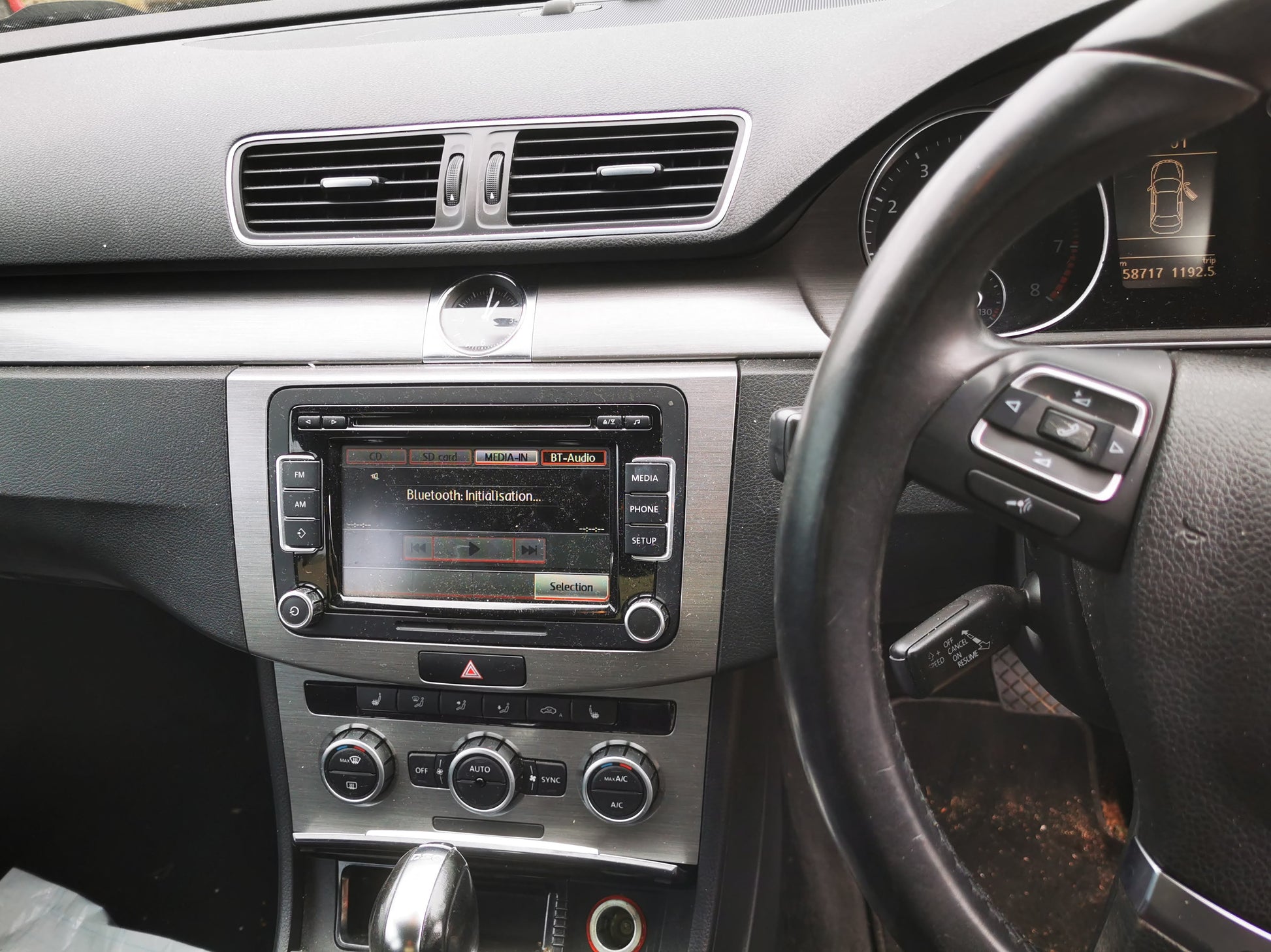 2012 VOLKSWAGEN PASSAT 3C/MK6, 03/06-06/12 1K0857511E INTERIOR MIRROR