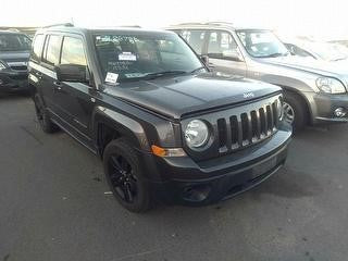 2014 JEEP PATRIOT RIGHT REAR DOOR LOCK, MK, 05/11-12/16  DOOR BOOT GATE LOCK