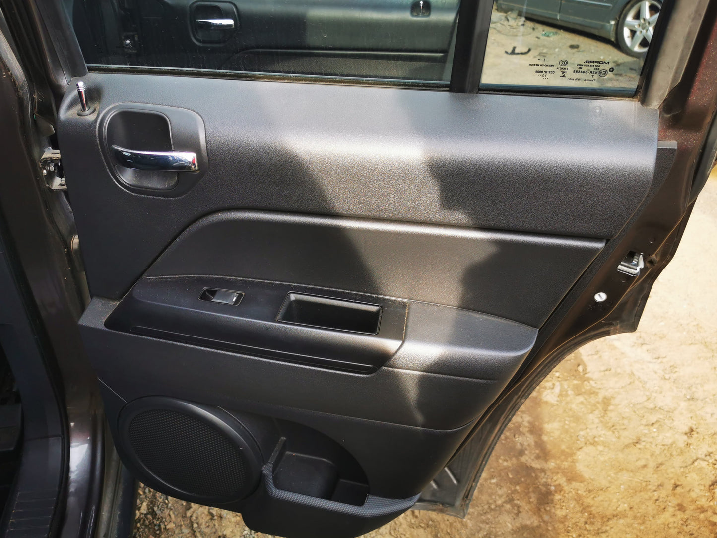 2014 JEEP PATRIOT RIGHT REAR DOOR LOCK, MK, 05/11-12/16  DOOR BOOT GATE LOCK