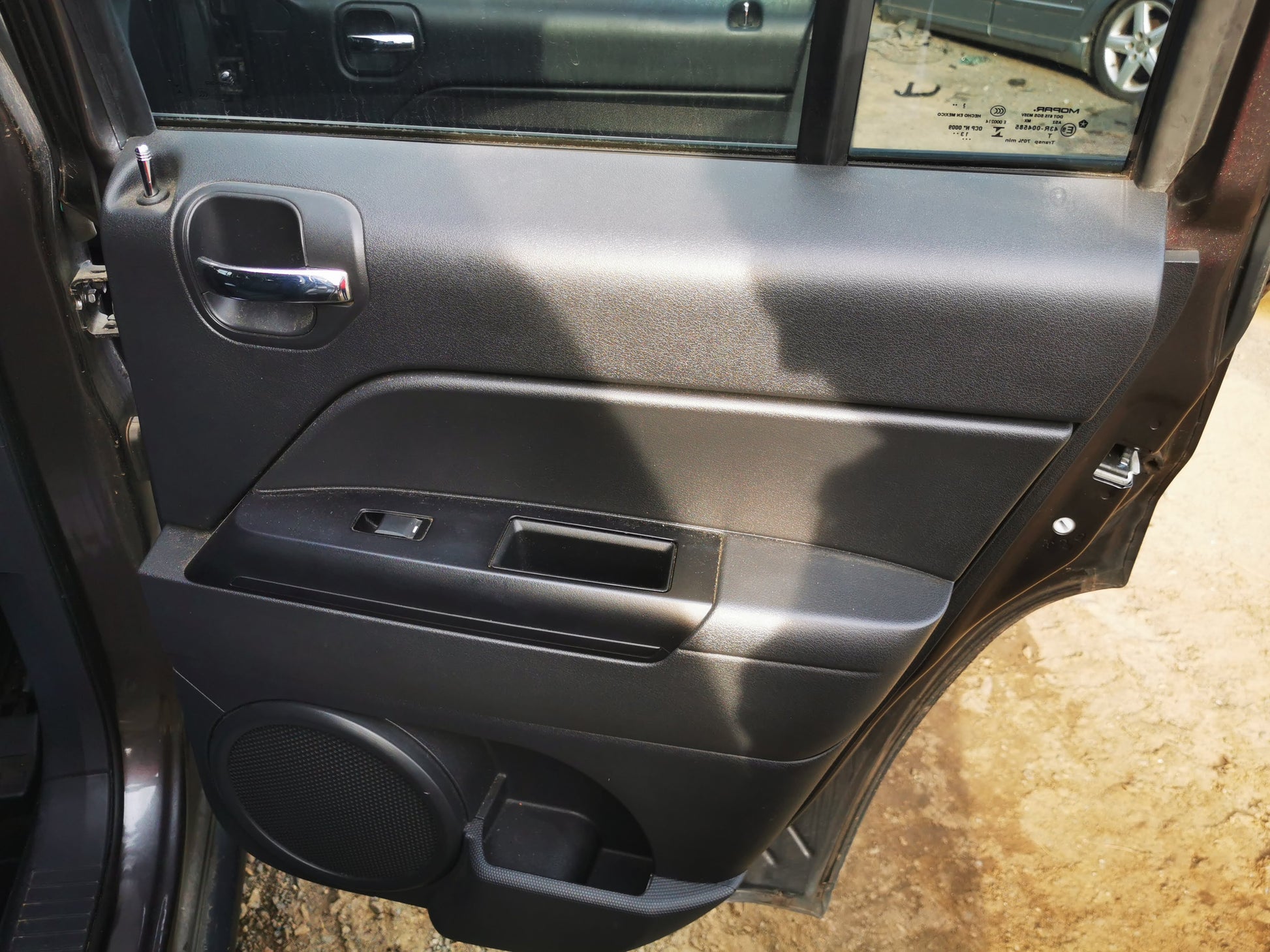 2014 JEEP PATRIOT RIGHT REAR DOOR LOCK, MK, 05/11-12/16  DOOR BOOT GATE LOCK